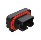 Versatile DIP Connector available in various terminal configurations and black thermoplastic shell for enhanced durability