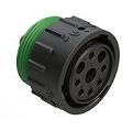 DIP Connector Featuring Black Thermoplastic Housing and Various Terminal Options Designed for Wide Temperature Range Applications