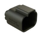 Thermoplastic DIP Connector designed for operation across wide temperature ranges with multiple terminal types available