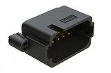 Thermoplastic DIP Connector with diverse terminal types engineered for in operating temperatures from minus 55 to plus 125 degrees Celsius