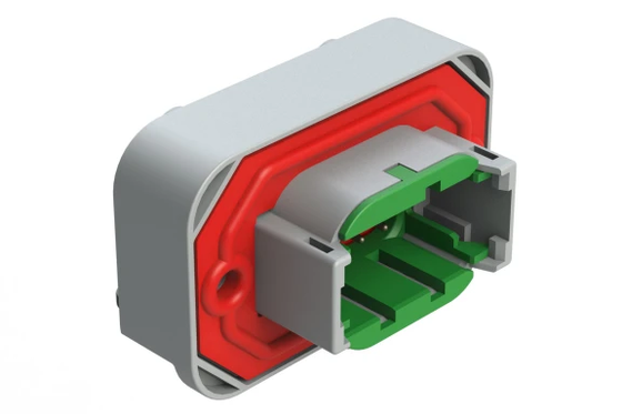 Mężczyzna Pin Genuine oryginalny prostokątny złączacz ATM13-08PC-BM04 Amfenol Elektroniczny Komponent do stabilnej transmisji sygnału układu zintegrowanego samochodowego